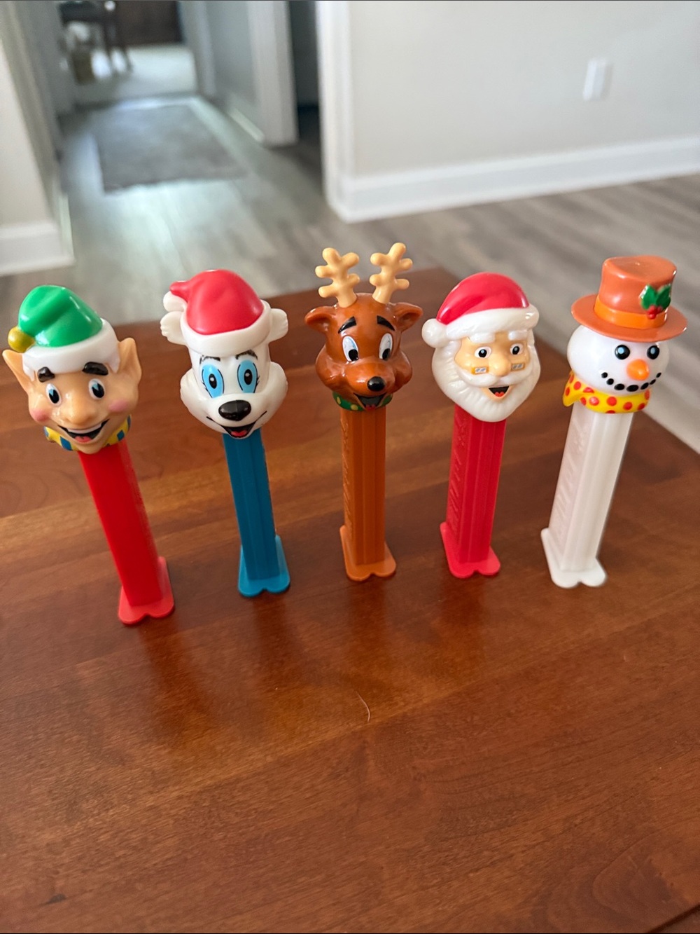 Vintage Christmas PEZ Dispenser Set of 5 🎄⛄️ Collectible